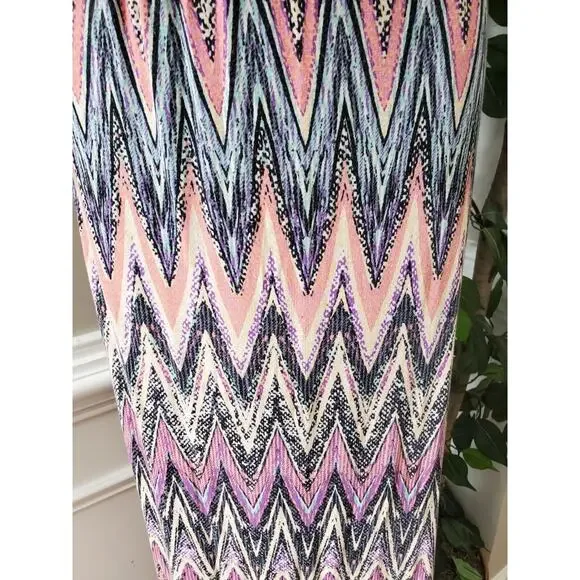 Love Appella Women Polyester V-Neck Sleeveless Casual Long Maxi Dress Size Small - Picture 4 of 13